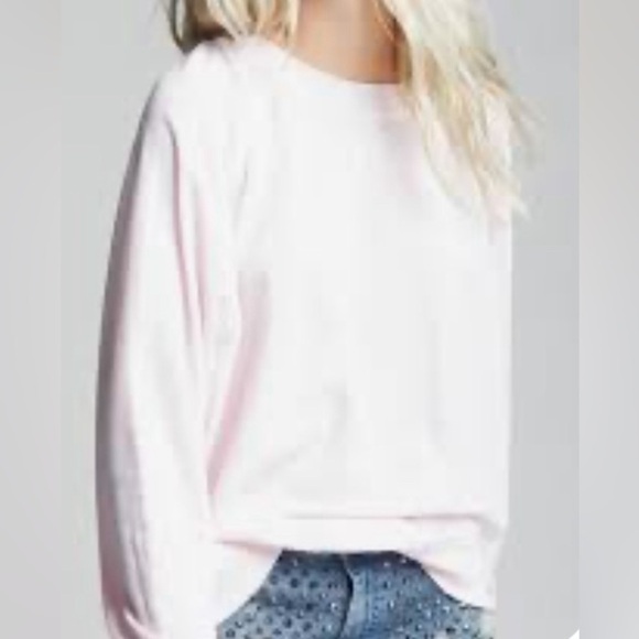 Recycled Karma Tops - Odd People by Recycled Karma Crystal Pink Sweatshirt - NWOT - Size M